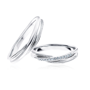 アイズストーンの結婚指輪